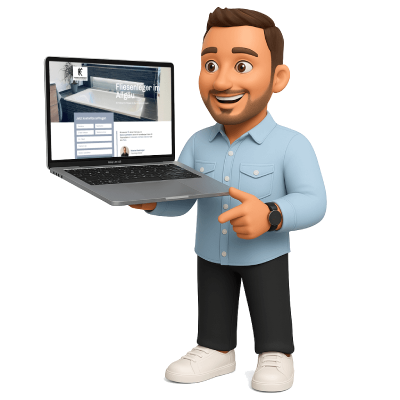 Florian Buchmann 3D mit Macbook